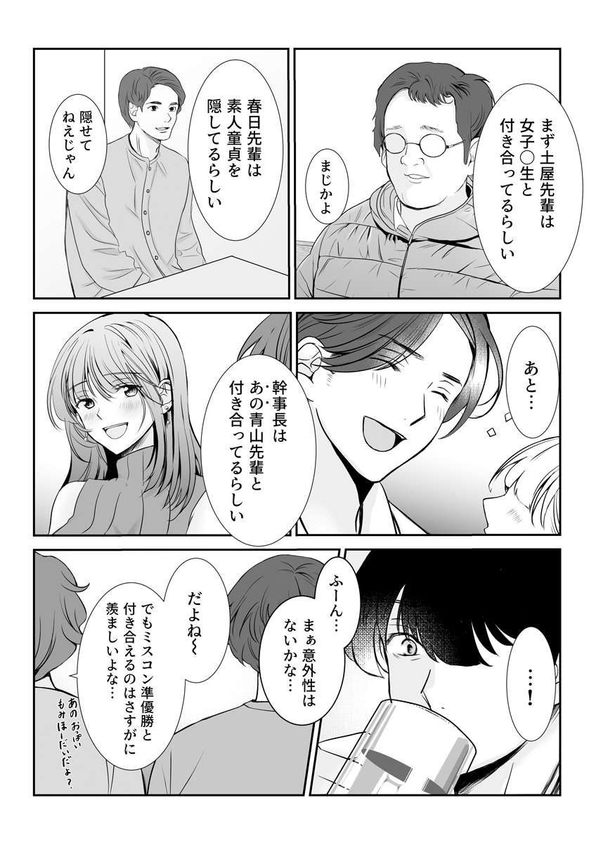 『新歓ネトリ～あこがれの巨乳女子アナ風先輩編～』 作者