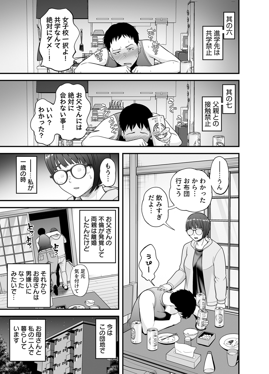 『性の目覚め～男嫌いの母に育てられた娘が快楽に堕ちるまで～』 作者